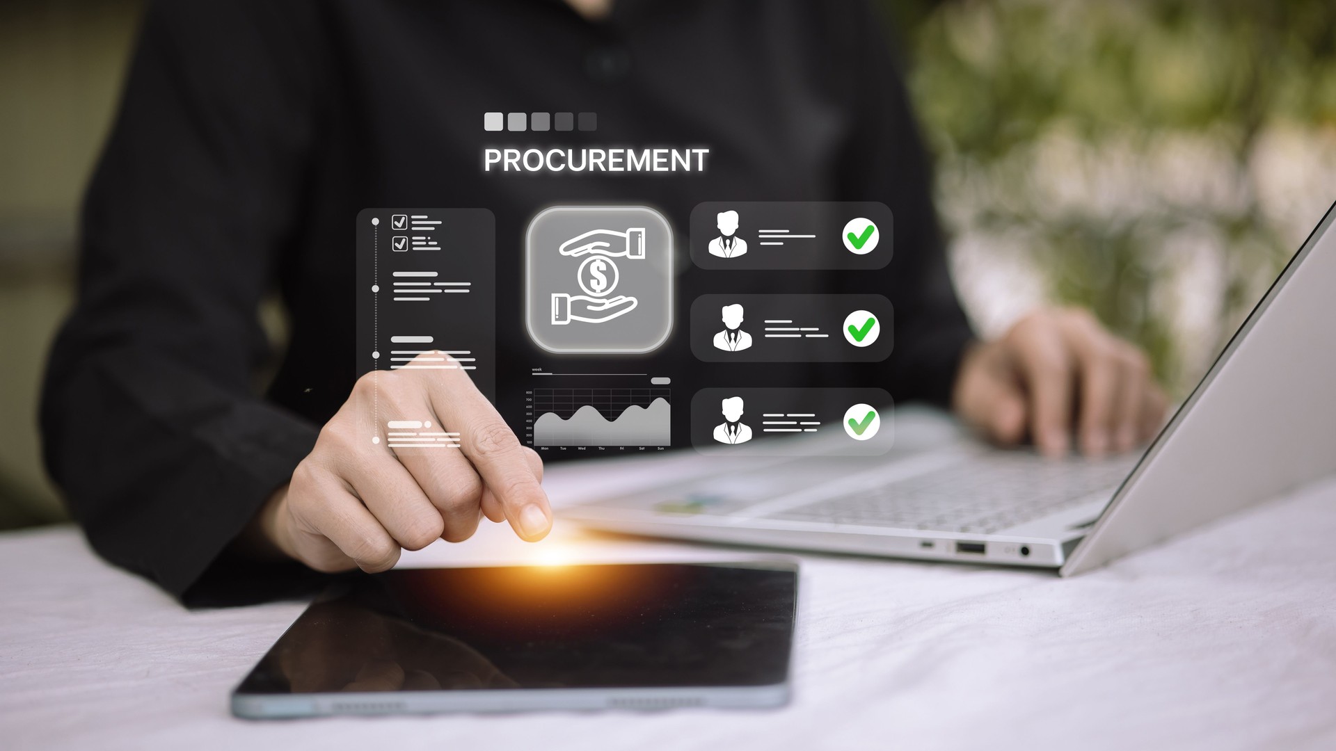 Digital Procurement System and Supplier Selection Process